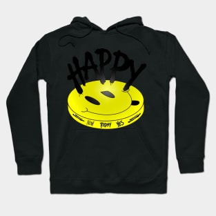 Happy emoji today and always. Smiling retro emoticon. Happy smile and good vibes. Hoodie